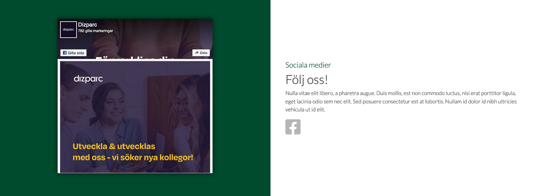 50-50 Sociala medier
