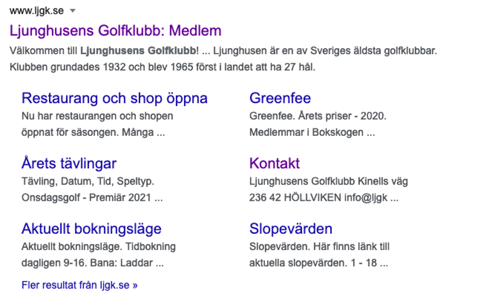 Redirects gamla sidor Dizparc Halmstad.png